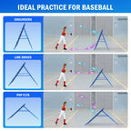 Winthai Dual-Mode Soccer Goal Net & Soccer Rebounder Net,Premium Durability for Intense Shooting Training,Quick-Switch Angle Soccer Training for Control,Passing Practice,Soccer Gifts for Kids Teen Adult 5X4FT