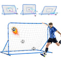 Winthai Dual-Mode Soccer Goal Net & Soccer Rebounder Net,Premium Durability for Intense Shooting Training,Quick-Switch Angle Soccer Training for Control,Passing Practice,Soccer Gifts for Kids Teen Adult 6X4FT