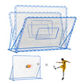 Winthai Dual-Mode Soccer Goal Net & Soccer Rebounder Net,Premium Durability for Intense Shooting Training,Quick-Switch Angle Soccer Training for Control,Passing Practice,Soccer Gifts for Kids Teen Adult 8X6FT