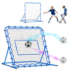 Winthai Dual-Mode Soccer Goal Net & Soccer Rebounder Net,Premium Durability for Intense Shooting Training,Quick-Switch Angle Soccer Training for Control,Passing Practice,Soccer Gifts for Kids Teen Adult 4X4FT