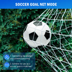 Winthai Three Mode Soccer Goal & Rebounder Net & Target Net,Four Targets for Precise Training,Tough-Built for Intense Shots,Quick-Switch Angle Soccer Training for Control/Passing Practice for Kids Teen 6X4FT